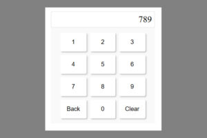 Building an Interactive HTML Keypad
