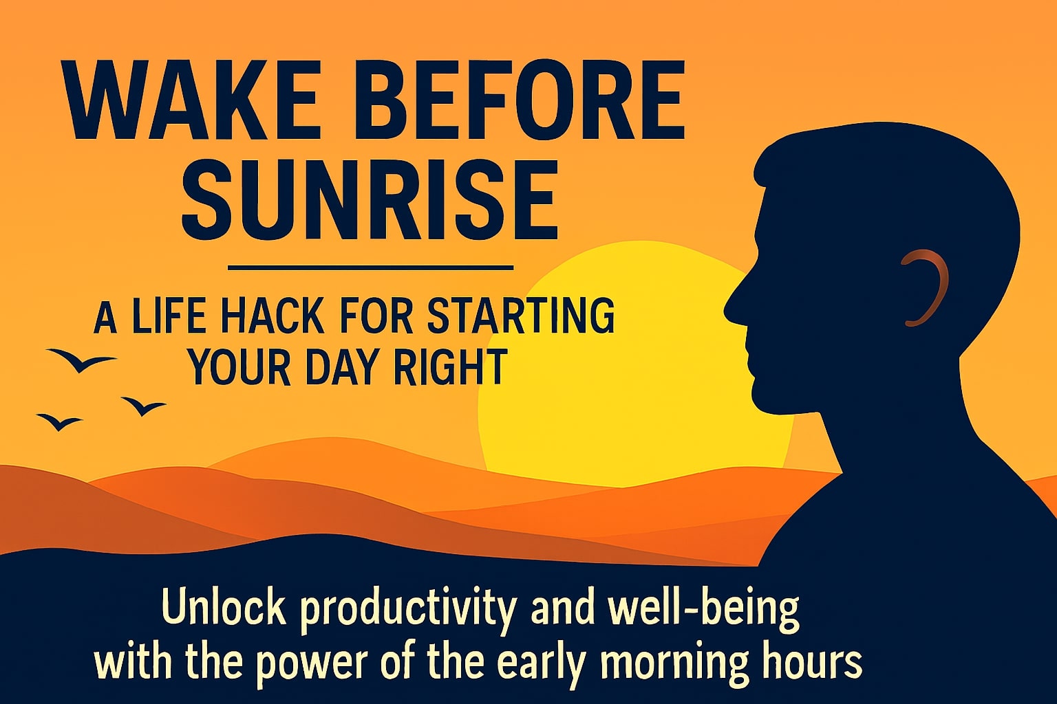 Wake Before Sunrise: The Life Hack That Unlocks Your Best Self