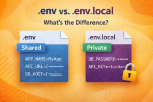 .env vs .env.local Explained | Environment Variables Guide for Developers
