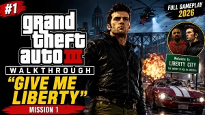 GTA 3 Walkthrough Part 1 – Give Me Liberty (Mission Guide + Video)